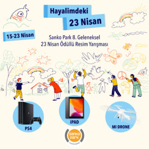 SANKO PARK AVM, ÇOCUKLARA YÖNELİK ÖDÜLLÜ YARIŞMA DÜZENLEDİ