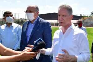 GAZİANTEP VALİSİ DAVUT GÜL:“SPOR LİSESİNDE KULÜPLERE ALTYAPIDAN SPORCULAR YETİŞECEK”