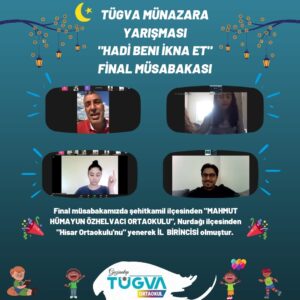 TÜGVA “HADİ BENİ İKNA ET Münazara Yarışmasının Kazananı Belli Oldu