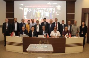 İBRAHİM AY GAZİANTEP GAZETECİLER CEMİYETİ BAŞKANLIĞINA YENİDEN SEÇİLDİ