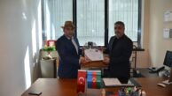 Yiğit’e Azerbaycan’dan Teşekkür Belgesi