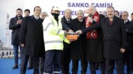 SANKO CAMİSİ’NİN TEMELİ ATILDI