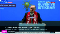 Cumhurbaşkanı Erdoğan Gaziantep’te konuşuyor (Canlı yayın)
