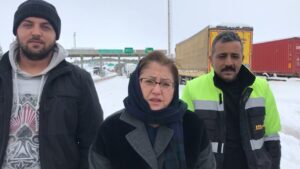ANA ARTERLER TRAFİĞE TAMAMIYLA AÇIK, EKİPLER BUZLANMA TEHLİKESİNE KARŞI NÖBETTE