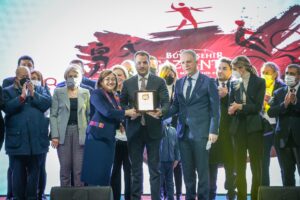 1’İNCİ MUSTAFA CENGİZ GAZİ OYUNLARI GÖRKEMLİ BİR TÖRENLE AÇILDI