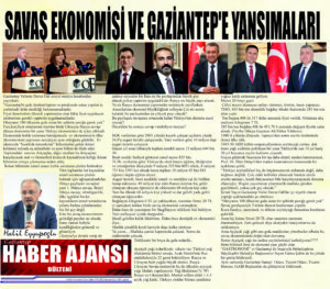 SAVAŞ EKONOMİSİ VE GAZİANTEP’E YANSIMALARI (Köşe Yazısı-Halil Eyyupoğlu)