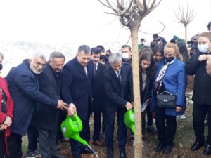  TAHMAZOĞLU:BULABİLDİĞİMİZ HER YERİ AĞAÇLANDIRACAĞIZ VE HER TARAF YEMYEŞİL OLACAK