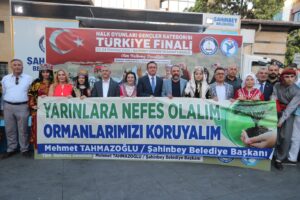 ŞAHİNBEY HALK OYUNLARIYLA COŞTU