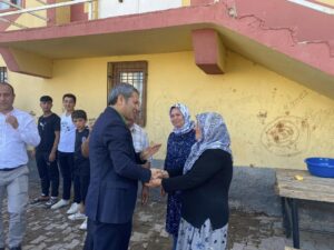  ALİ ŞAHİN ARABAN’DA SAHAYA İNDİ VE TARIMSAL DESTEKLER MÜJDESİNİ VERDİ
