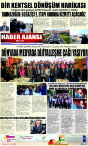 Gaziantep Haber Ajansı Bülteni Çarşamba 11.01.2023 e gazete