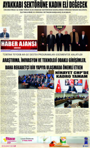 Gaziantep Haber Ajansı Bülteni Cuma 06.01.2023 e gazete