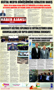 Gaziantep Haber Ajansı Bülteni Cuma 13.01.2023 e gazete