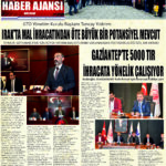 Gaziantep Haber Ajansı Bülteni Cuma 27.01.2023 e gazete