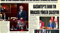 Gaziantep Haber Ajansı Bülteni Cuma 27.01.2023 e gazete