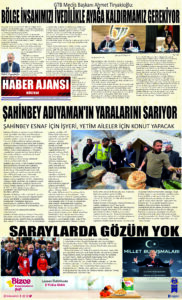 Gaziantep Haber Ajansı Bülteni Çarşamba 22.03.2023 e gazete