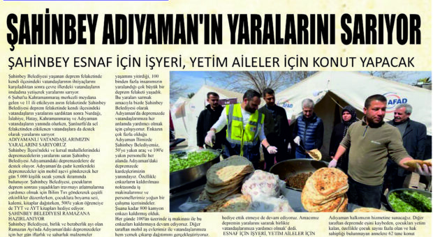 Gaziantep Haber Ajansı Bülteni Çarşamba 22.03.2023 e gazete