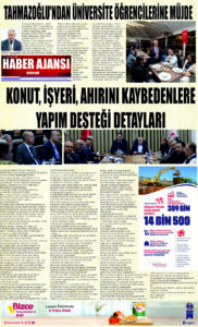Gaziantep Haber Ajansı Bülteni Cuma 03.03.2023 e gazete