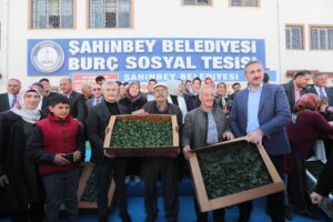 ŞAHİNBEY’DEN ÇİFTÇİLERE 33 MİLYON FİDE DESTEĞİ(Video Haber-Halil Eyyupoğlu)