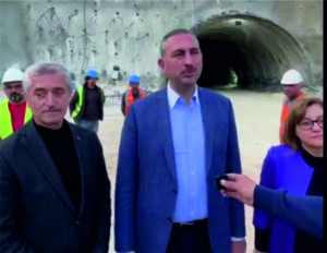 TAHMAZOĞLU’DAN BİR ÇILGIN PROJE DAHA; TÜNEL DERİNDEN DERİNDEN GİDİYOR(Video Haber- Halil Eyyupoğlu)