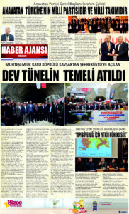 Gaziantep Haber Ajansı Bülteni Pazartesi 01.05.2023 e gazete