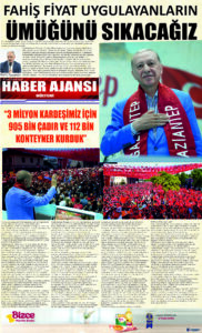 Gaziantep Haber Ajansı Bülteni Pazartesi 22.05.2023 e gazete