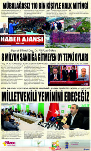 Gaziantep Haber Ajansı Bülteni Salı 23.05.2023 e gazete