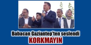 Babacan; “Kimse bu milletin iradesine ‘darbe’ diyemez!”