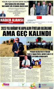 Gaziantep Haber Ajansı Bülteni Çarşamba 07.06.2023 e gazete