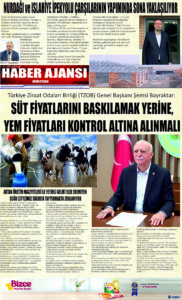 Gaziantep Haber Ajansı Bülteni Cuma 02.06.2023 e gazete