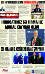 Gaziantep Haber Ajansı Bülteni Salı 20.06.2023 e gazete