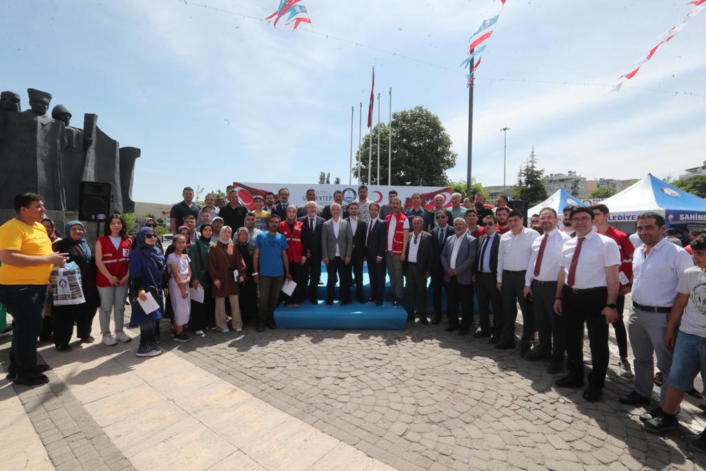 ŞAHİNBEY BELEDİYESİ’NDEN ÇOŞKULU KAN BAĞIŞI KAMPANYASI(Video haber-Halil Eyyupoğlu)