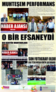 Gaziantep Haber Ajansı Bülteni Perşembe 27.07.2023 e gazete