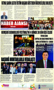 Gaziantep Haber Ajansı Bülteni Salı 08.08.2023 e gazete