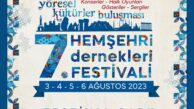 HEMŞEHRİ DERNEKLERİ FESTİVALİ BAŞLIYOR