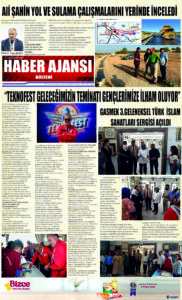 Gaziantep Haber Ajansı Bülteni Çarşamba 06.09.2023 e gazete