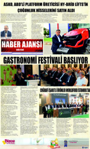 Gaziantep Haber Ajansı Bülteni Cumartesi 09.09.2023 e gazete