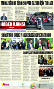 Gaziantep Haber Ajansı Bülteni Salı 19.09.2023 e gazete