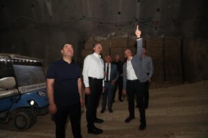 ŞEHRİN İLK TÜNEL PROJESİ ADIM ADIM İLERLİYOR(Video Haber-Halil Eyyupoğlu)