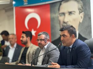AK Parti Şahinbey İlçe Başkanlığında devir teslim töreni yapıldı