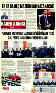 Gaziantep Haber Ajansı Bülteni Salı 17.10.2023 e gazete