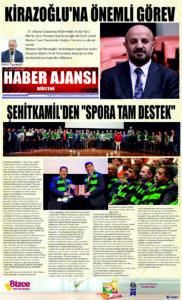 Gaziantep Haber Ajansı Bülteni Çarşamba 08.11.2023 e gazete
