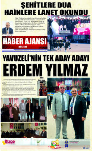 Gaziantep Haber Ajansı Bülteni Pazartesi 25.12.2023 e gazete