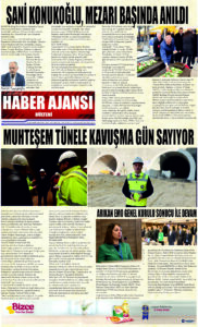 Gaziantep Haber Ajansı Bülteni Çarşamba 17.01.2024 e gazete