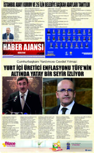 Gaziantep Haber Ajansı Bülteni Pazartesi 08.01.2024 e gazete