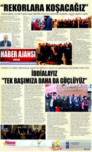 1)Gaziantep Haber Ajansı Bülteni Pazartesi 22.01.2024 e gazete
