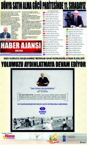 Gaziantep Haber Ajansı Bülteni Salı 16.01.2024 e gazete