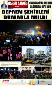 Gaziantep Haber Ajansı Bülteni Çarşamba 07.02.2024 e gazete