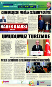 Gaziantep Haber Ajansı Bülteni Cuma 02.02.2024 e gazete