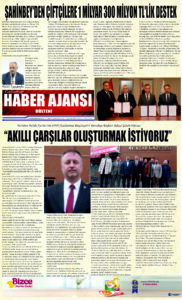Gaziantep Haber Ajansı Bülteni Cuma 23.02.2024 e gazete