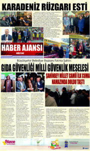 Gaziantep Haber Ajansı Bülteni Pazartesi 12.02.2024 e gazete